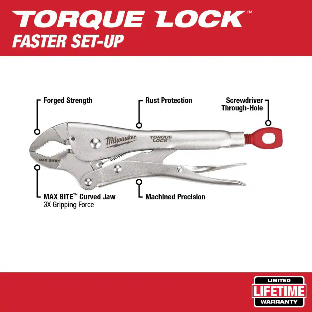 Torque Lock Locking Pliers Kit (10-Piece)